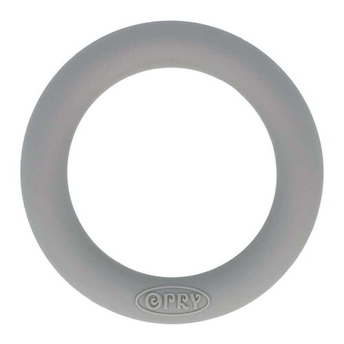 Opry Opry Siliconen bijtring rond 65mm Donker Grijs