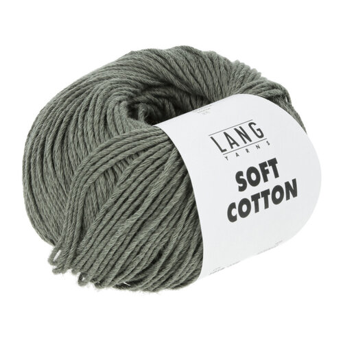 Lang Yarns Lang Yarns Soft Cotton 0098 Olijfgroen