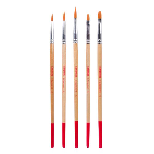 Art Creation Aquarelpenselen  5 stuks Polyester Haren