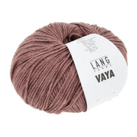 Lang Yarns Vaya 0087 Roodbruin