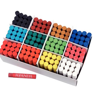 Panda oliepastels grootverpakking 144 stuks