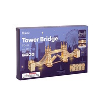Robotime 3D Houten Puzzel Tower Bridge incl. verlichting