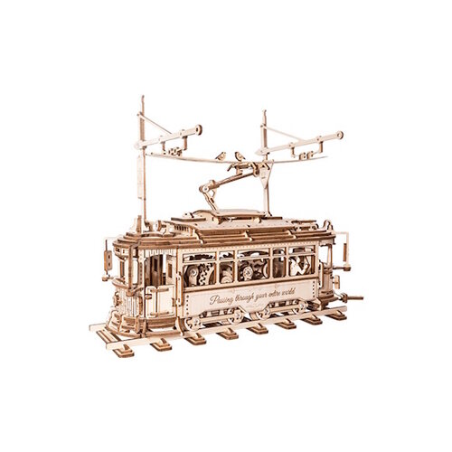 Rokr Rokr Houten Puzzel 3D Classic City Tram