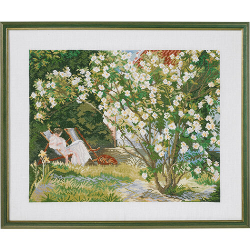 Eva Rosenstand Eva Rosenstand Borduurpakket Rose bush 72-737 49 x 40 cm