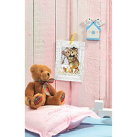 Borduurkaart Huwelijk met envelop  SA6272