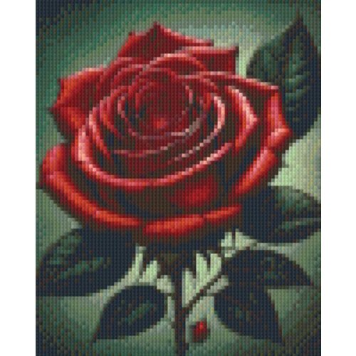 PixelHobby Pixelhobby Patroon 5715 Red Rose