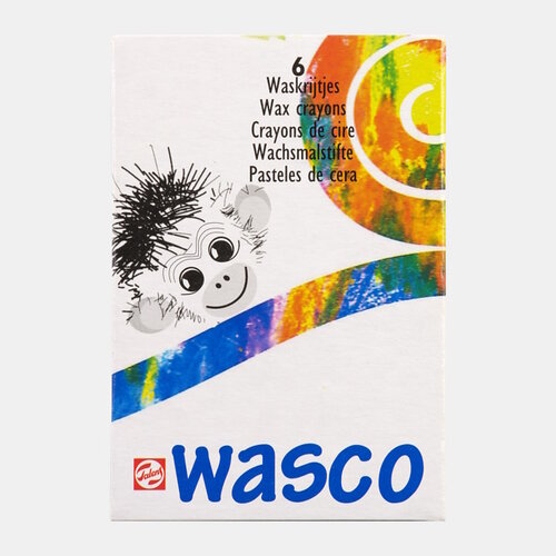 Talens  Wasco waskrijt set 6 kleuren