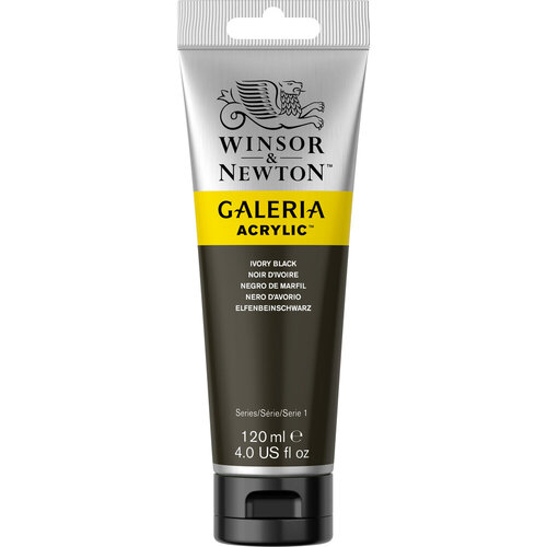 Galeria Galeria Acrylverf Ivoor Zwart 120 ml nr 331