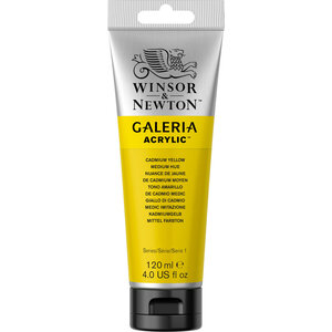 Winsor & Newton Galeria Acrylverf 120 ml Cadmium Yellow Medium Hue 120