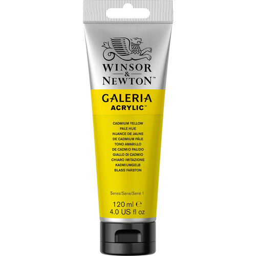 Winsor & Newton Galeria Acrylverf 120 ml Cadmium Yellow Pale Hue 114