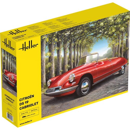 Heller Heller Bouwpakket Citroen DS 19 Cabrio