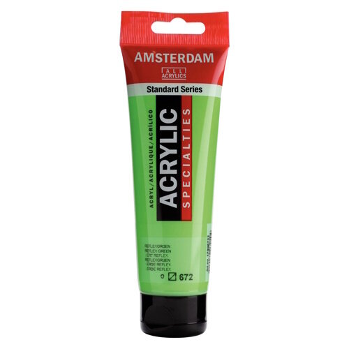 Talens  Amsterdam acrylverf 120 ml Reflexgroen 672