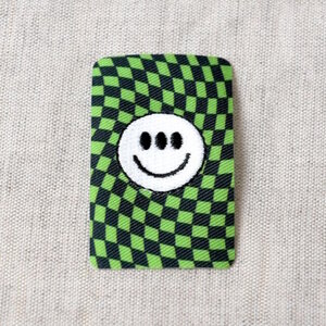 Mediac Applicatie Kleding Smiley Groen 3.5 x 5 cm