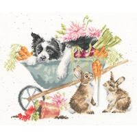 Bothy Threads Borduurpakket Sleeping On The Job