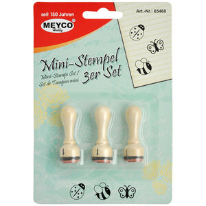 Meyco Mini Stempelset 3 stuks