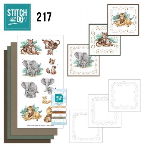 Hobbydots Stitch And Do 217 Young And Wild