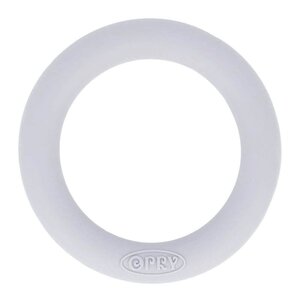 Opry Opry Siliconen bijtring rond 65mm Lichtgrijs