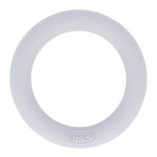 Opry Opry Siliconen bijtring rond 65mm Lichtgrijs