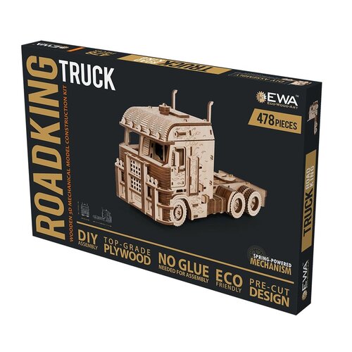 Eco Wood Art 3D Houten Puzzel Truck Road King 3236