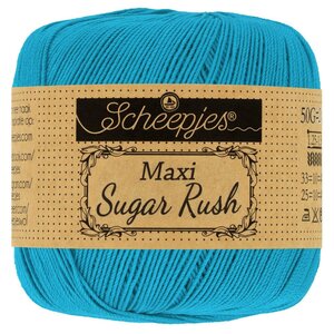 Scheepjeswol Maxi Sugar Rush 50 gram 146 Vivid Blue