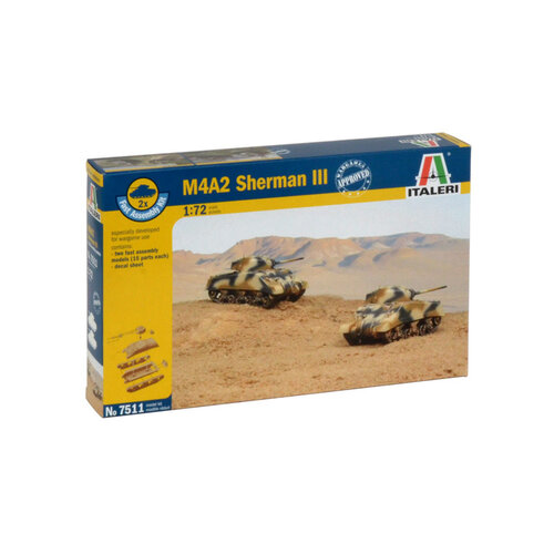 Italeri Italeri M4A2 Sherman III Fast Assembly