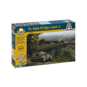 Italeri Italer Pz. Kpfw. VI TIGER I Ausf. E Tank Snelle montage