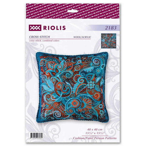 Riolis Riolis Borduurpakket Kussen Perzische Patronen 40 x 40 cm SR2183