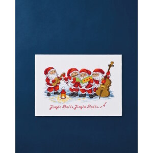 Permin Permin Borduurpakket Kerst Jingle Bells 34 x 24 cm 92-3209 Permin Permin Borduurpakket Kerst Jingle Bells 34 x 24 cm 92-3209