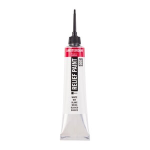 Talens  Reliëf verf tube 20 ml Wit 100