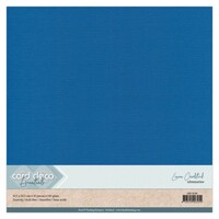 Linnenkarton Cardstock Ultramarijn 30.5 x 30.5 cm