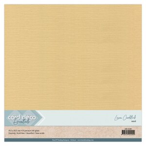 Card Deco Linnenkarton Cardstock Zand 30.5 x 30.5 cm