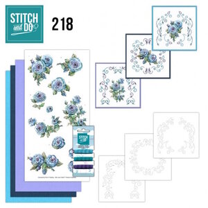 Stitch and Do  Stitch and Do 218 Blooming Blue