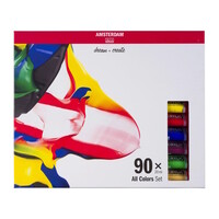 Amsterdam Standard Acrylverf Complete Collectie Set 90 × 20 ml