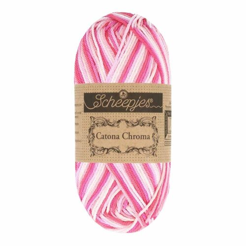 Scheepjeswol Scheepjes Catona Chroma 012 Peony 50 gram