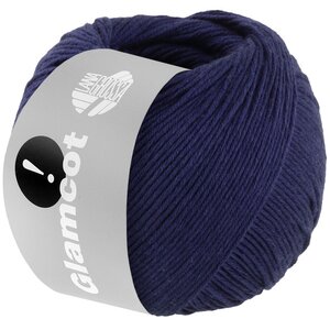 Lana Grossa Lana Grossa Glamcot Donkerblauw 021