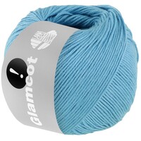 Lana Grossa Glamcot Turquoiseblauw 013