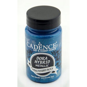 Cadence Dora Hybride metallic verf Blauw 90 ml