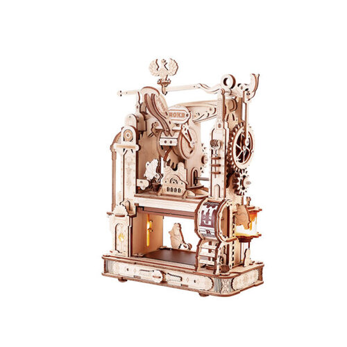 Robotime Robotime 3D Houten Puzzel Classis Printing Press LK602 21.5 x 14.5 x 27 cm