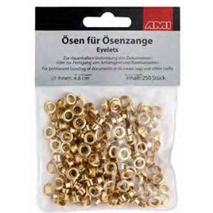 Ami Holnieten 4.8 mm 250 stuks voor boekbinden