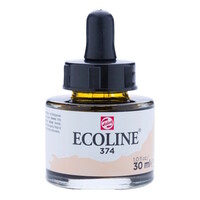 Ecoline Vloeibare Waterverf Flacon 30 ml Roze Beige 374