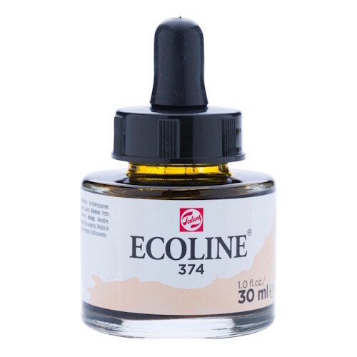 Ecoline Ecoline Vloeibare Waterverf Flacon 30 ml Roze Beige 374