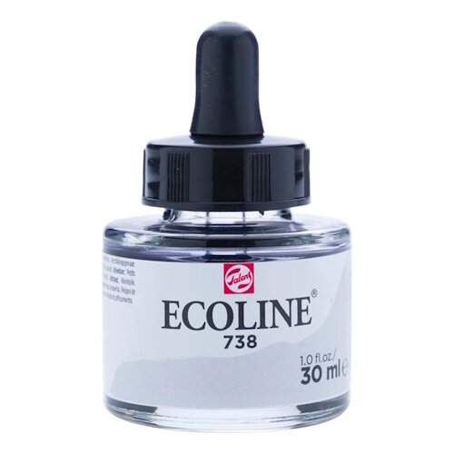 Ecoline Ecoline Vloeibare Waterverf Flacon 30 ml Koudgrijs Licht 738