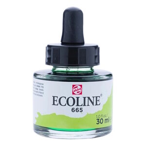 Ecoline Ecoline Vloeibare Waterverf Flacon 30 ml Lentegroen 665