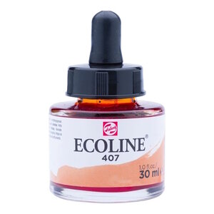 Ecoline Ecoline Vloeibare Waterverf Flacon 30 ml Donkere Oker 407