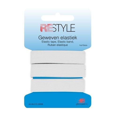 Restyle ReStyle Geweven Elastiek Wit