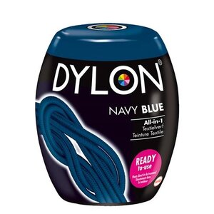 Dylon Dylon Textielverf Pods Navy Blue 350 gram voor wasmachine