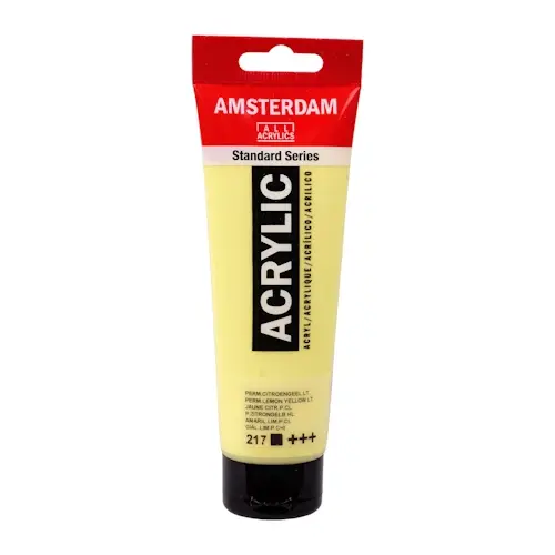 Amsterdam Amsterdam acrylverf 120 ml Permanent Citroengeel Licht 217