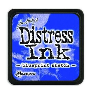 Ranger Ranger Distress Mini Ink pad blueprint sketch