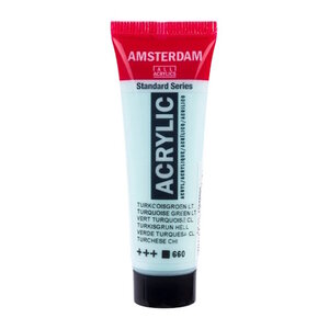 Amsterdam Amsterdam Standard Acrylverf Tube 20 ml Turkooisgroen 660