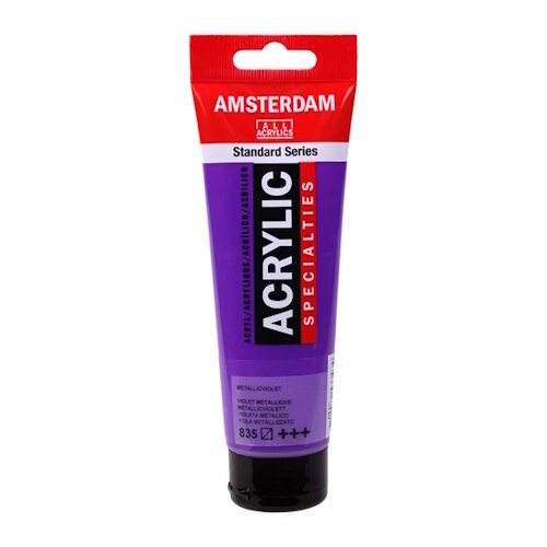 Amsterdam Amsterdam acrylverf 120 ml Metallic Violet 835